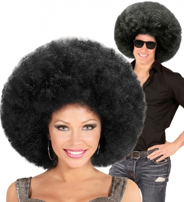 Afro parukas, must