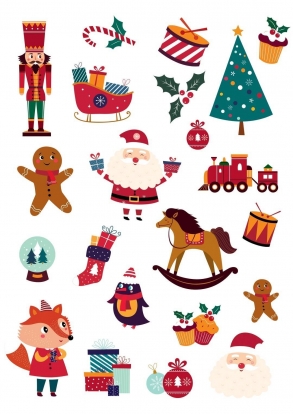 Ajutised tätoveeringud „Jõulud“