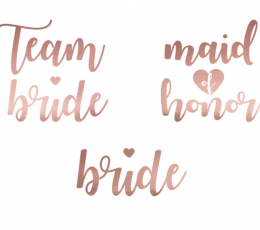 Ajutised tattood  "Team bride" (13 tk.)