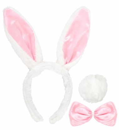 Aksessuaaride komplekt „Roosa jänku“