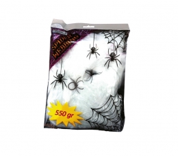 Ämblikuvõrk ämblikega, valge (500 g.)