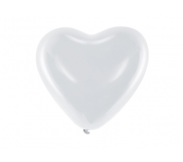 Õhupall "Valge süda" (30 cm)