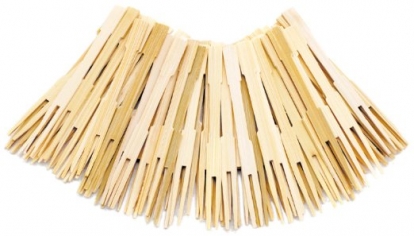 Bambusest kahvlid-tikud (70 tk.)