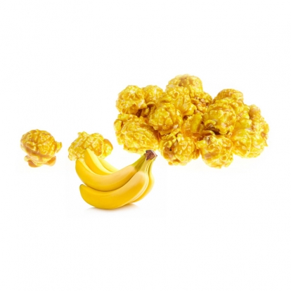 Banaanimaitseline popkorn (2L/M)