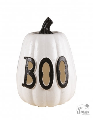 BOO valgustatud kõrvits, valge