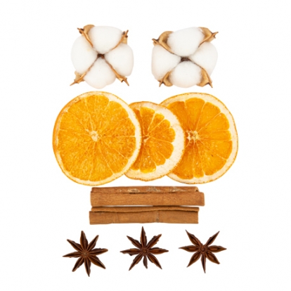 Dekoratiivkomplekt "Lõhnavad jõulud" (10 tk.)