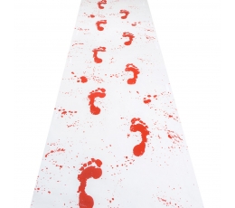  Dekoratiivne vaip "Verised jalajäljed" (450x60 cm)