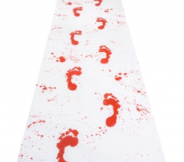  Dekoratiivne vaip "Verised jalajäljed" (450x60 cm)