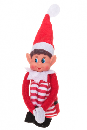 Dekoratsioon-mänguasi " Elf on the shelf"
