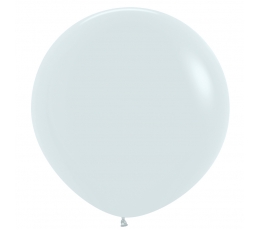 Didelis balionas, baltas (60 cm)