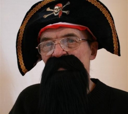 Kunstvuntsid ja habe "Piraat" 1