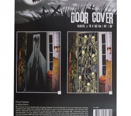 Uksedekoratsiooni plakat „Skeletid“ (152 x 72 cm) 1