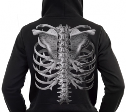 Kapuutsi ja maskiga pusa „Kolju“ 2