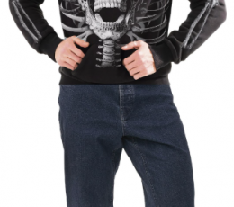 Kapuutsi ja maskiga pusa „Kolju“ 1