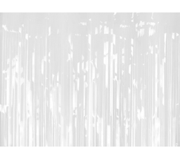 Folinė užuolaida-lietutis, balta (100x200 cm)