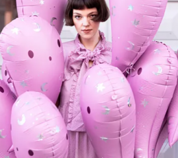 Fooliumist õhupall „Lillakas kummitus“ 2