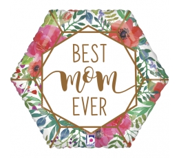 Fooliumist õhupall "Best Mom ever" (46 cm)