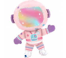 Folinis balionas "Lady Astronaut" (54x69 cm)