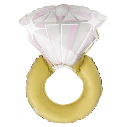 Foolium õhupall "Abielusõrmus" (50x80 cm)