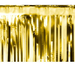 Fooliumist kardin, kuldne (18,5x400 cm)
