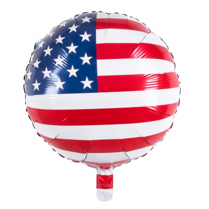 Fooliumist õhupall "Ameerika" (45 cm)