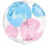 Fooliumist õhupall "Boy or Girl" (45 cm)
