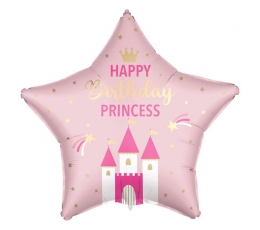 Fooliumist õhupall "Happy Birthday Princess" (46 cm)