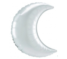 Fooliumist õhupall „Hõbedane kuu“, matt (43 cm)