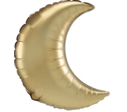 Fooliumist õhupall „Kuldne kuu“, matt (43 cm)