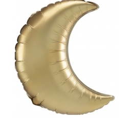 Fooliumist õhupall „Kuldne kuu“, matt (66 cm)