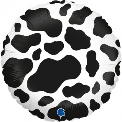 Fooliumist õhupall "Lehma mustrid" (46 cm)