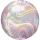 Fooliumist õhupall-marblez, pastelne (38x40cm)