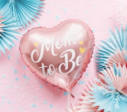 Fooliumist õhupall "Mom to be", roosa (35 cm) 1