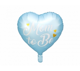 Fooliumist õhupall "Mom to be", sinine (35 cm)