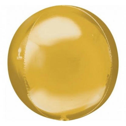 Fooliumist õhupall orbz-jumbo, kuldne (53x53 cm)