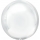 Fooliumist õhupall-orbz, valge (38x40 cm)