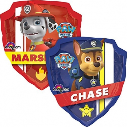Fooliumist õhupall "Paw Patrol Chase" (63x68 cm)