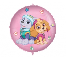 Fooliumist õhupall "Paw Patrol Skye&Everest" (45 cm) 