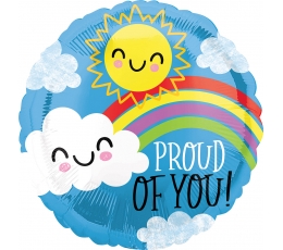 Fooliumist õhupall "Proud of you" (43 cm)