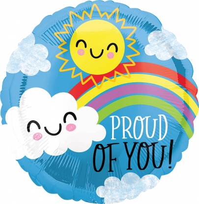 Fooliumist õhupall "Proud of you" (43 cm)