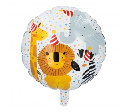 Fooliumist õhupall "Safari lõbu" (45 cm)