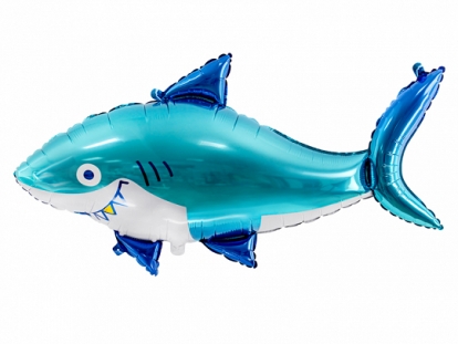 Fooliumist õhupall "Shark" (102x62 cm)