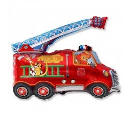 Fooliumist õhupall "Tuletõrjeauto" (60 cm)