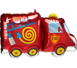 Fooliumist õhupall "Tuletõrjeauto" (76 x 45 cm)