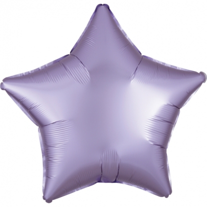 Fooliumist õhupall "Lilla täht", matt (48 cm)