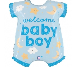 Fooliumist õhupall "Welcome Baby Boy" (50x58 cm) 