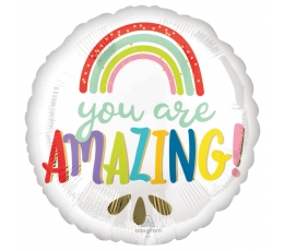 Fooliumist õhupall "You are amazing" (43 cm)