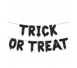 Fooliumist õhupallide vanik "Trick or Treat" (5 m)