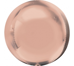 Fooliumist õhupall  -orbz, roosakas kuldne (38 cm)