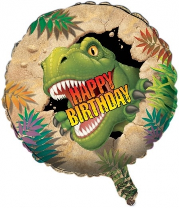Fooliumist õhupall "Dinosaurus Dino" (45 cm)